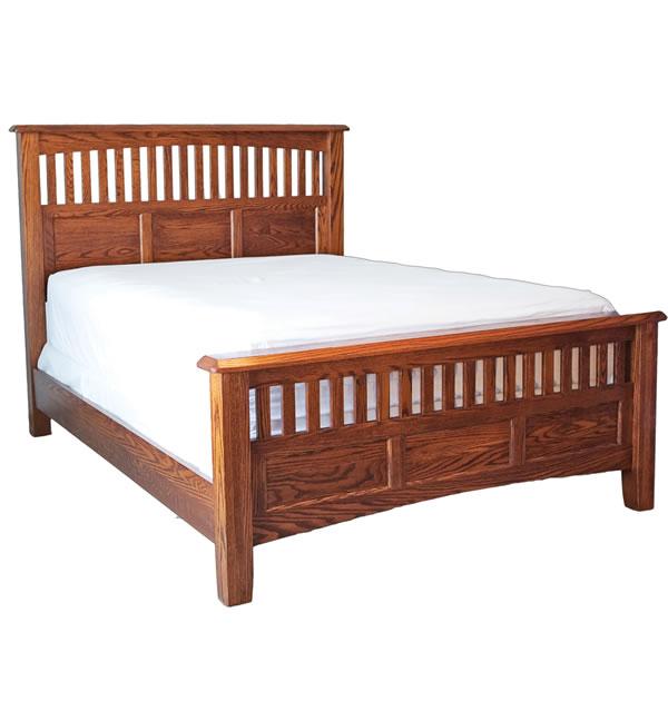 Oakwood Industries Westbrook 8530Q+8531Q+8432Q Queen Bed with Panel